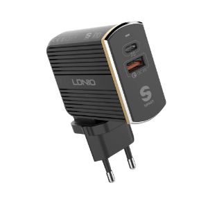 T TECLUSIVE Ldnio PD + QC 3.0 High Speed 36W Multi Port Mobile Wall Charger