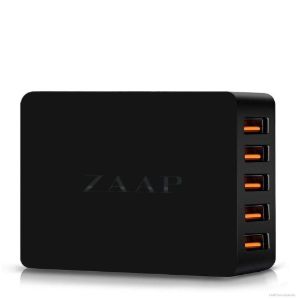ZAAP 5-Port 5.1A Turbo Desktop Adapter
