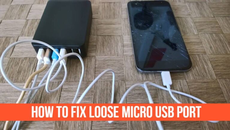 How to Fix Loose Micro USB Port