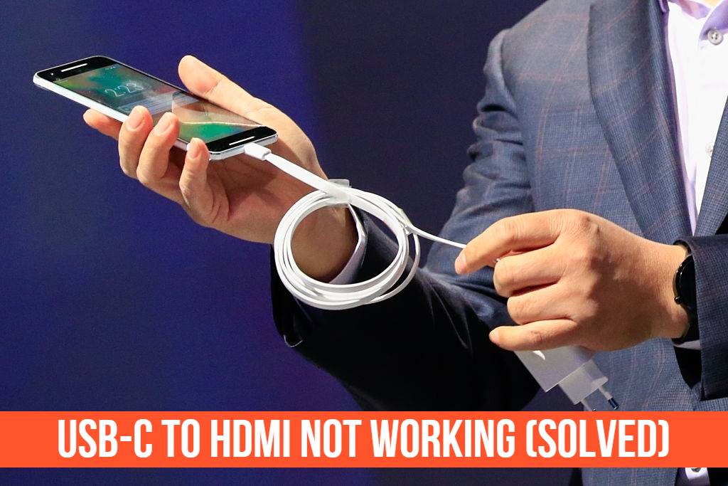 Read more about the article USB-C To HDMI Not Working (Solved)