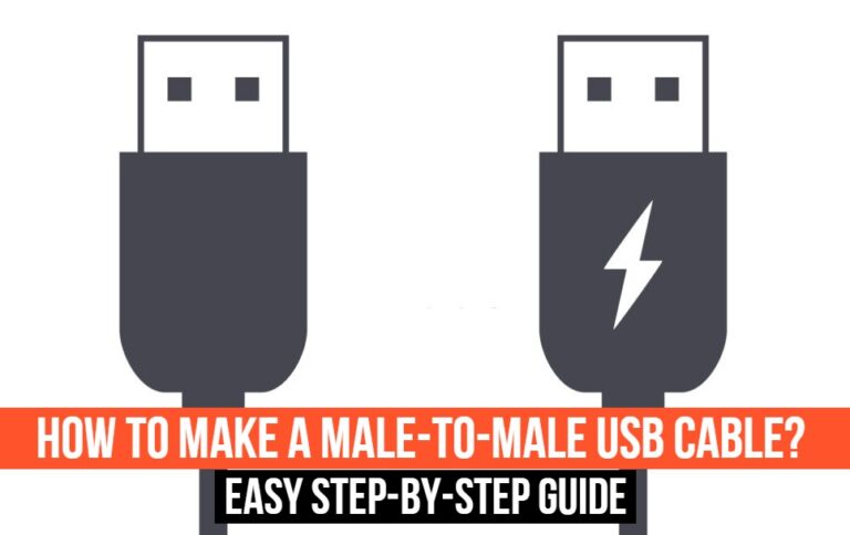 How To Make a Male-To-Male USB Cable